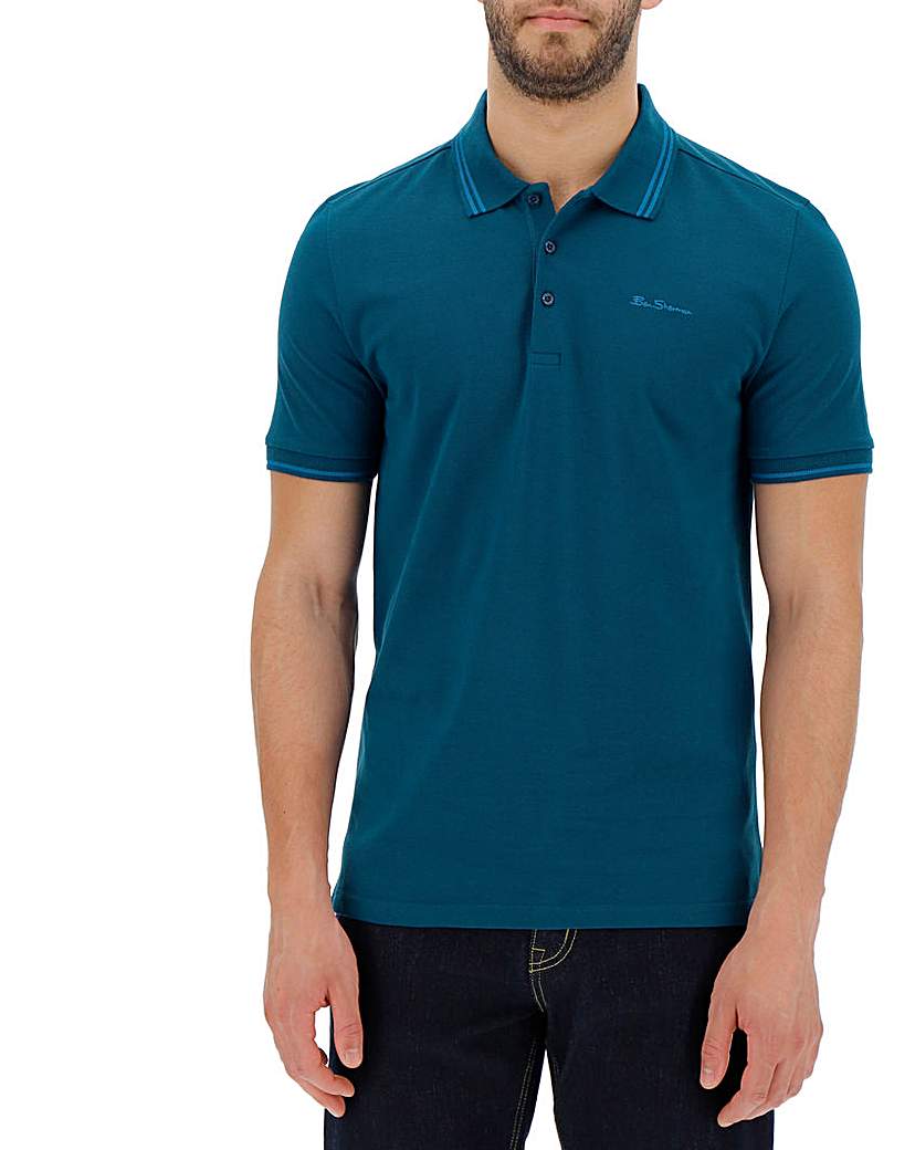 Image of Ben Sherman Classic Tipped Polo