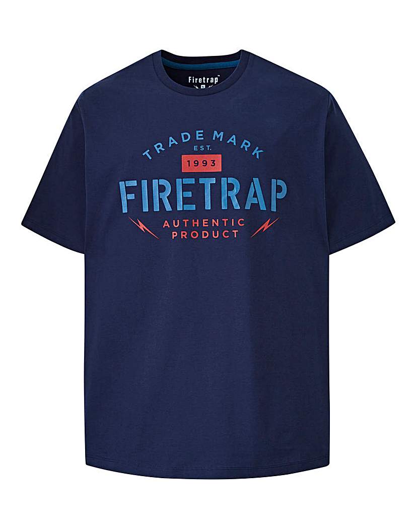 Image of Firetrap Omega Print T-Shirt