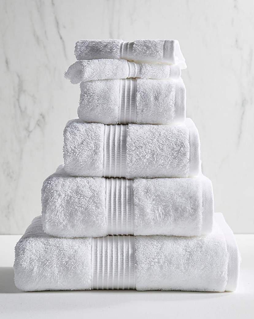 Egyptian Cotton 600gsm Towel White