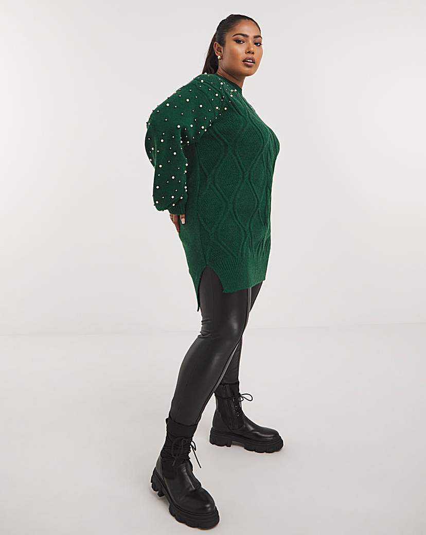 Lovedrobe Pearl Knitted Jumper