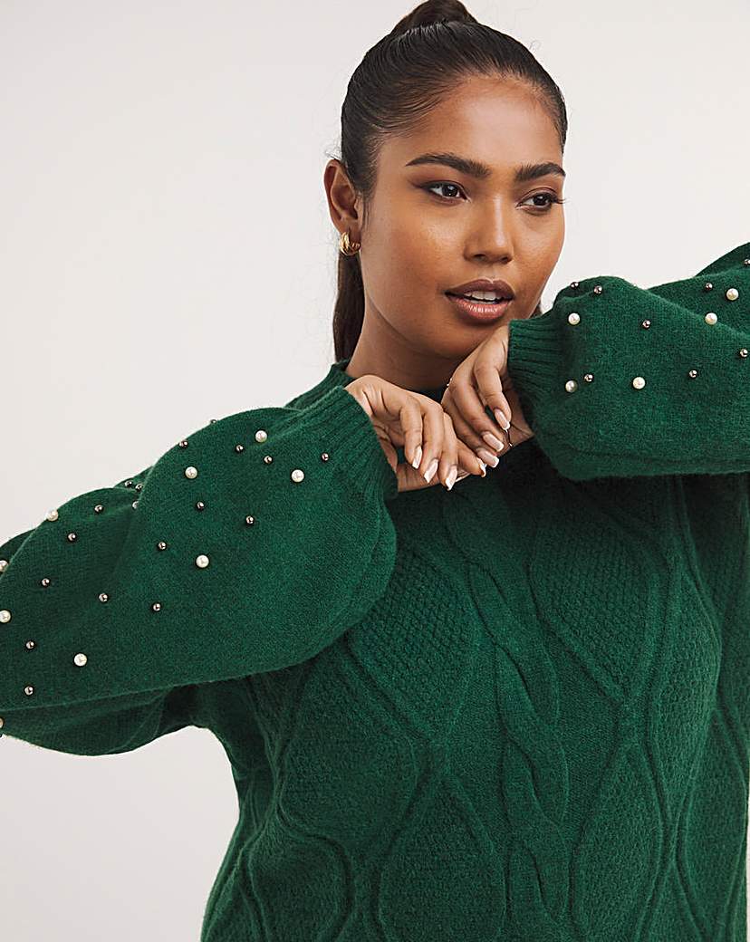 Lovedrobe Pearl Knitted Jumper