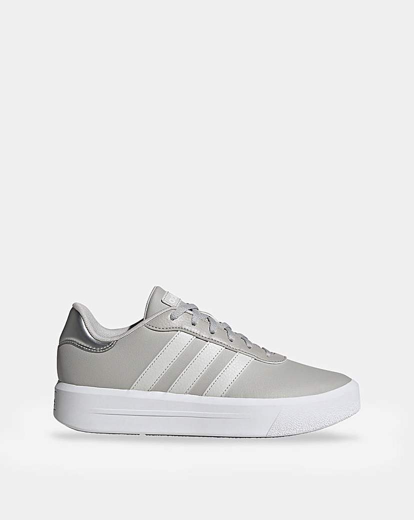 adidas, Court Platform Trainers, Low Trainers