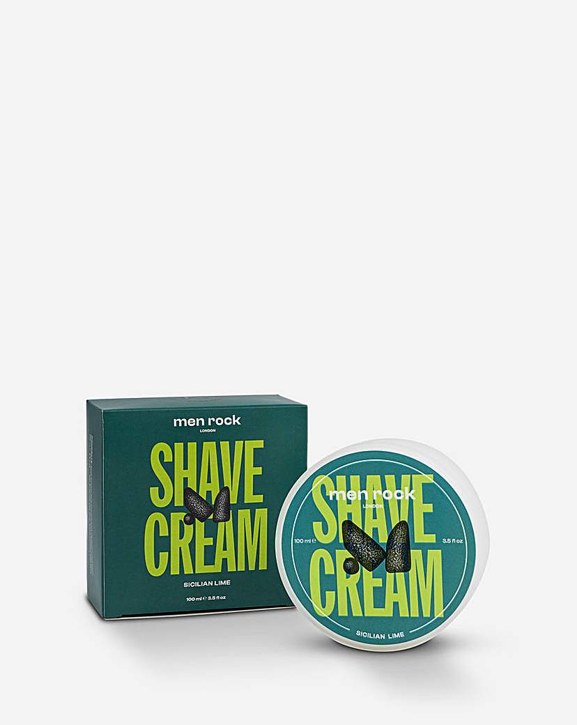 Men Rock Shave Cream - Sicilian Lime