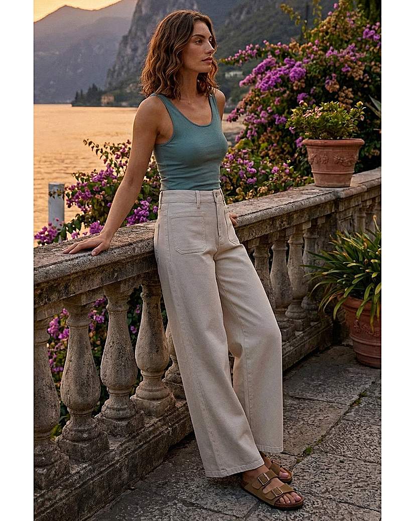 Roman Petite Cotton Stretch Pocket Jean