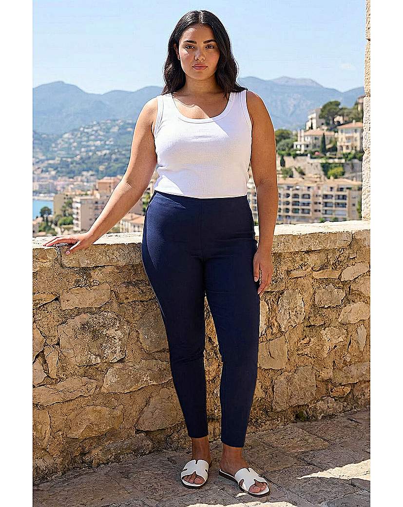 Roman Curve Full Length Trousers