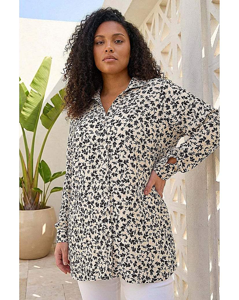Roman Curve Women's Jersey Top - Black - Size 22/24