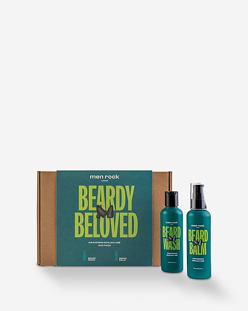 Men Rock Beard Duo Kit- Sicillian Lime