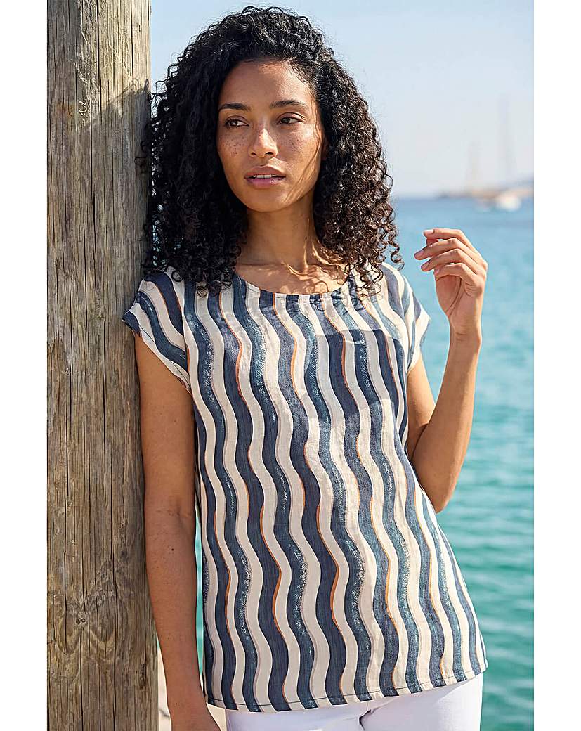 Roman Originals - Women's Tunic Top - Size 20 - Navy