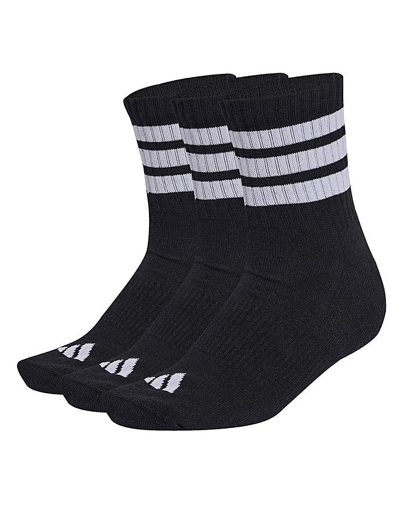 adidas 3 Stripes Essentials 3pk Socks
