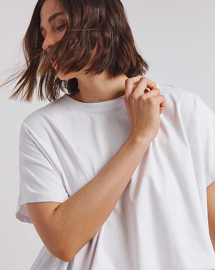 Slouchy Dip Back T-Shirt