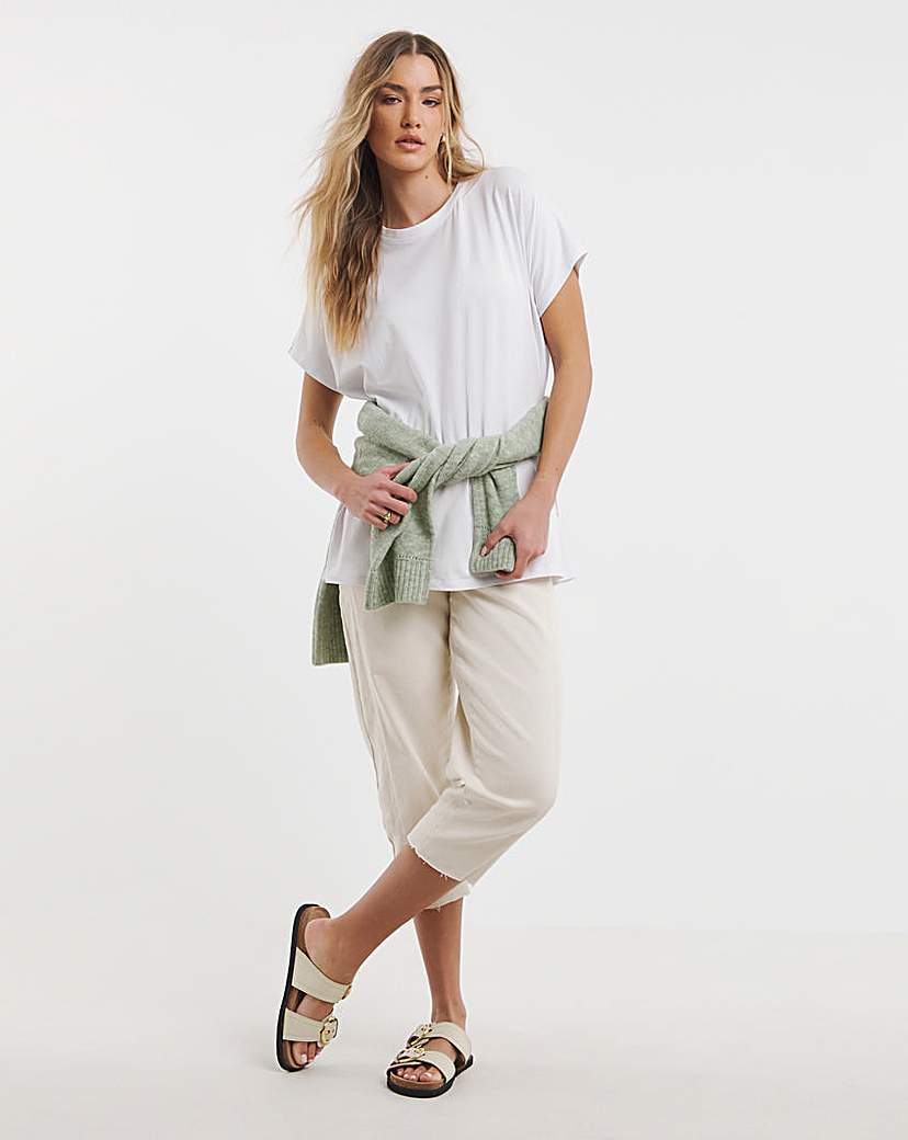 Slouchy Dip Back T-Shirt
