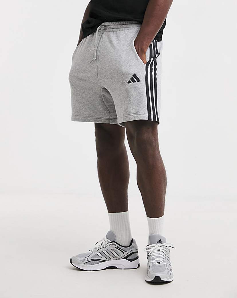 New In - adidas 3 Stripes French Terry Shorts