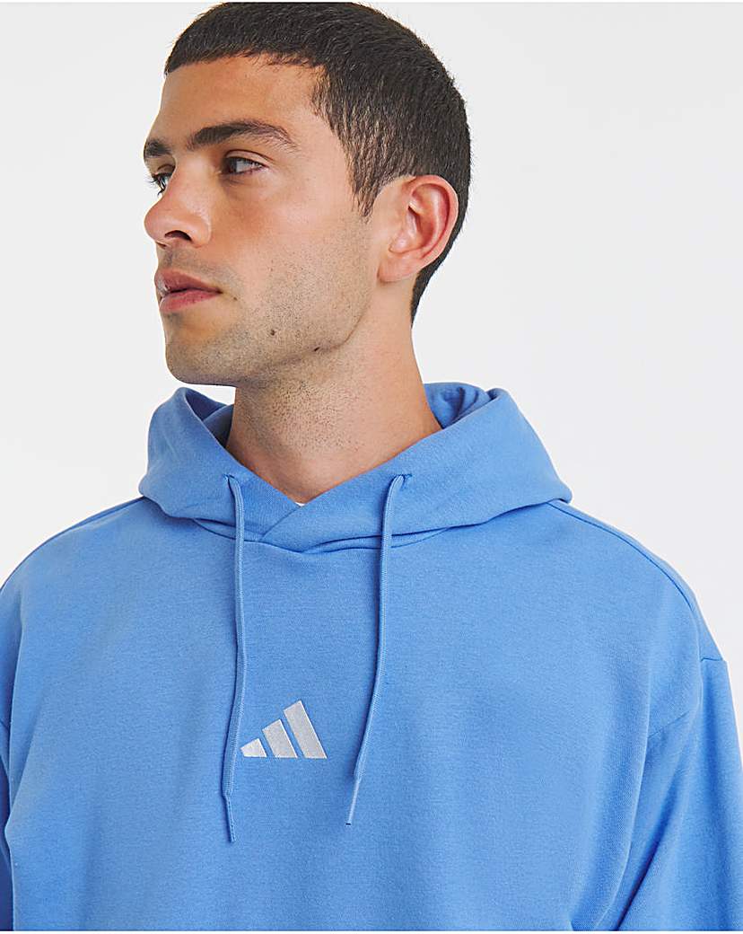 adidas FeelCozy Hoodie Blue adidas Size L4044