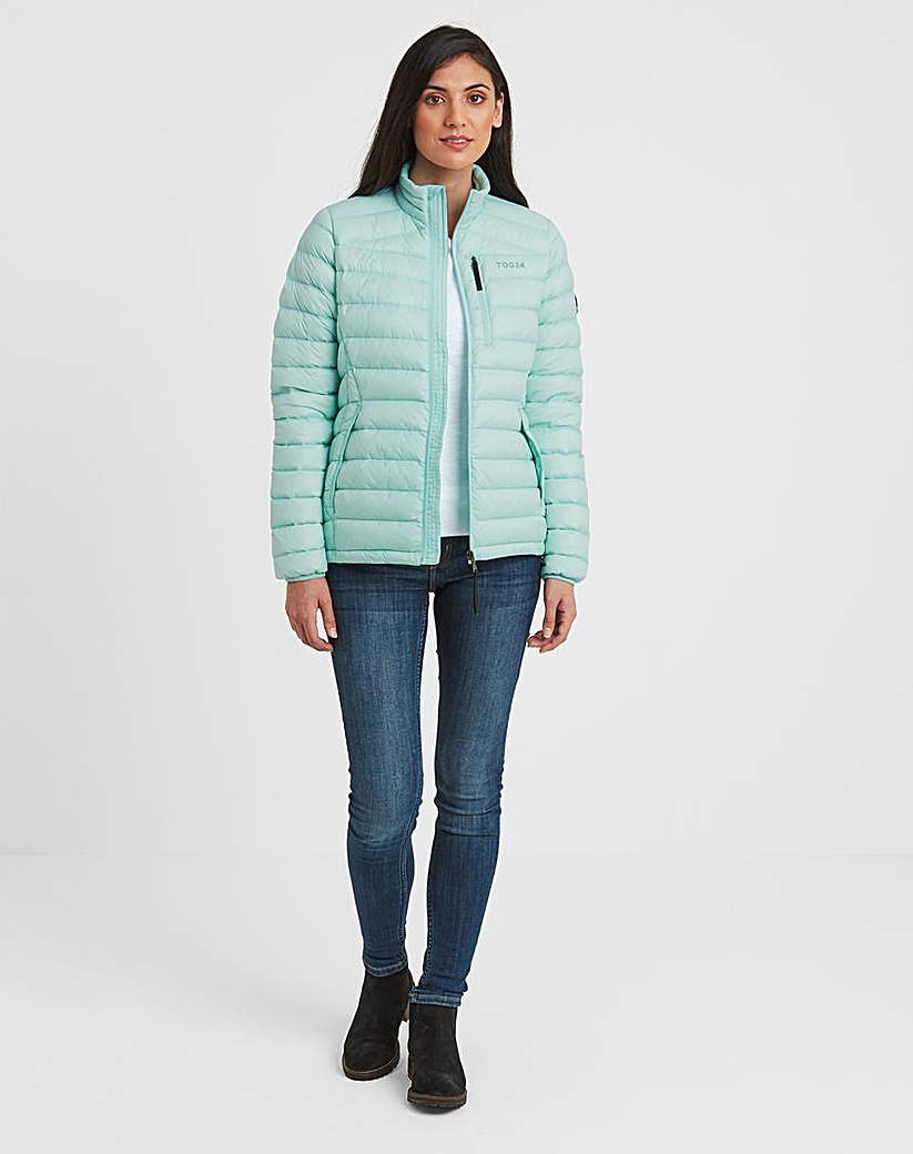 Tog24 Drax Womens Funnel Down Jacket - Blue