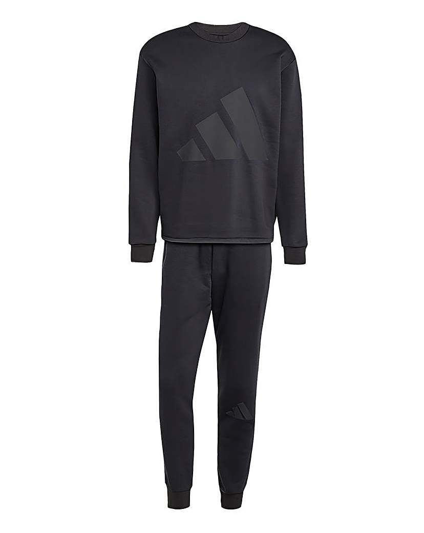 New In - adidas Fleece Big Logo Tracksuit