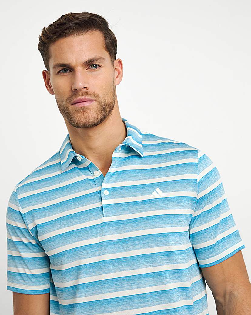 adidas Golf Stripe Polo Shirt