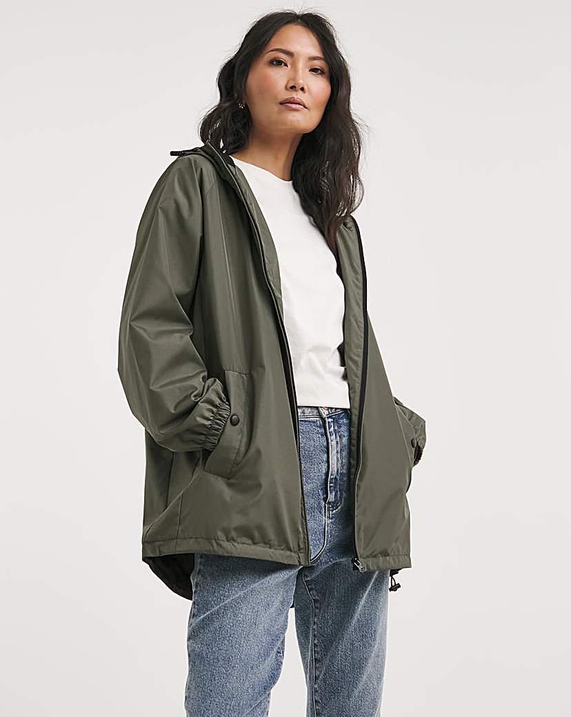 Khaki Lightweight Raincoat