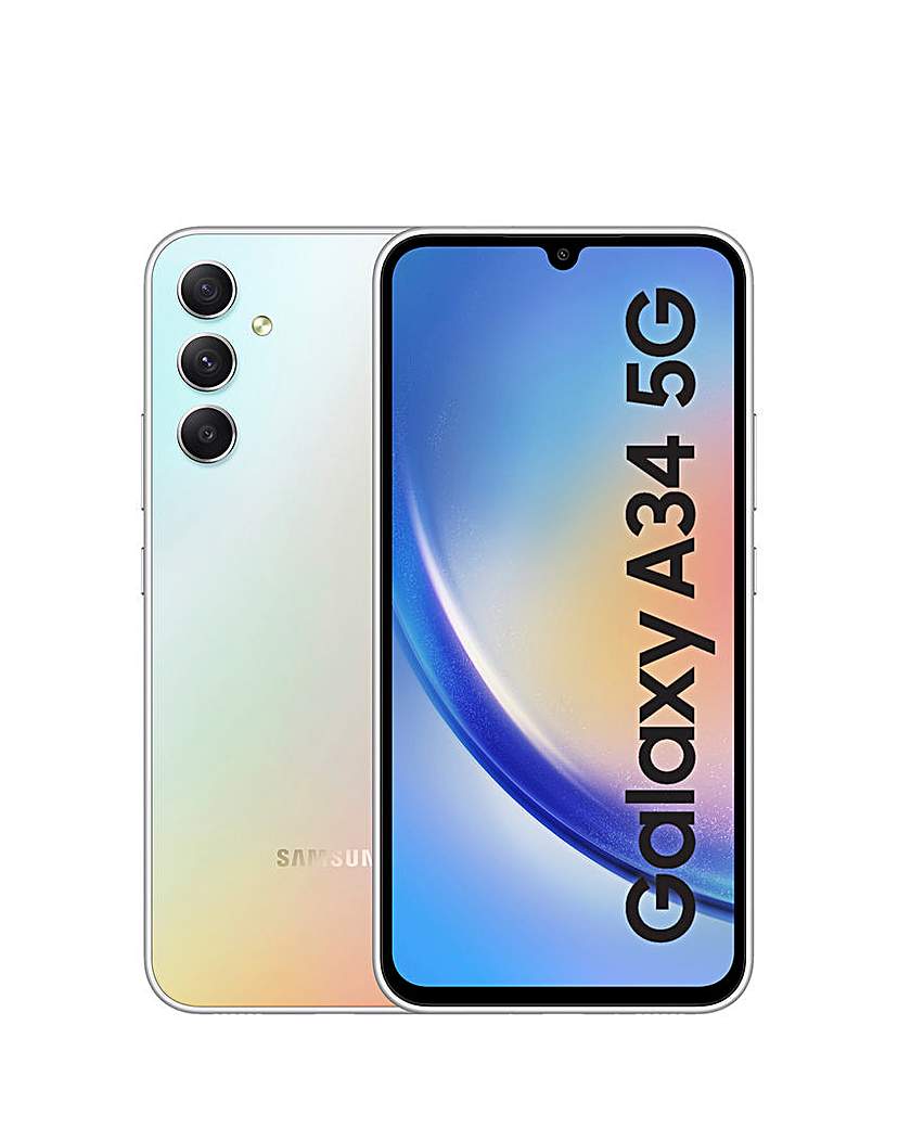 Samsung Galaxy A34 5G 128GB - Silver