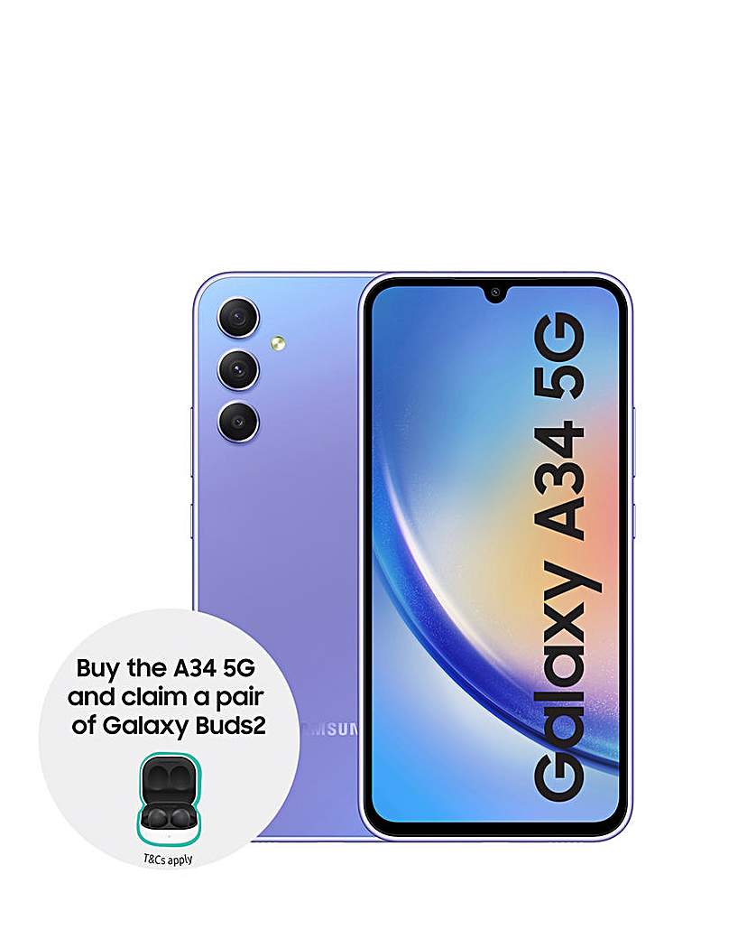 Samsung Galaxy A34 5G 128GB - Violet