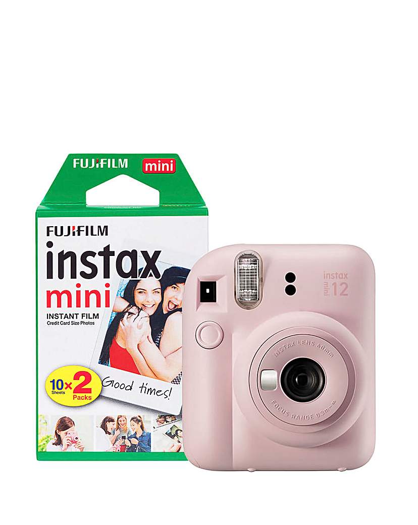 Fujifilm Instax Mini 12 Camera - Pink