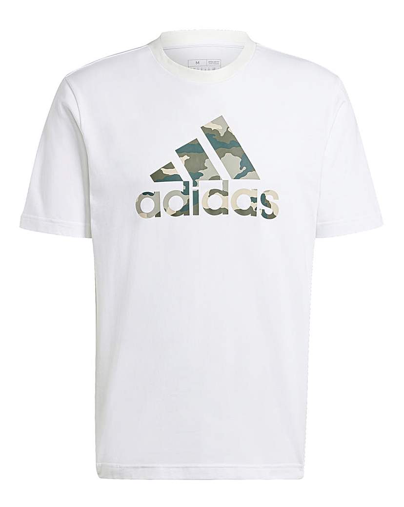 New In - adidas Camo Logo T-Shirt