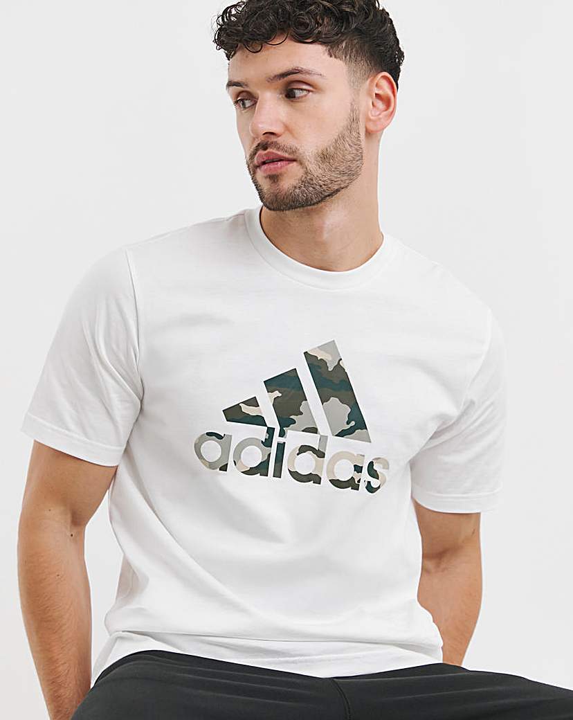 adidas Camo Logo T-Shirt