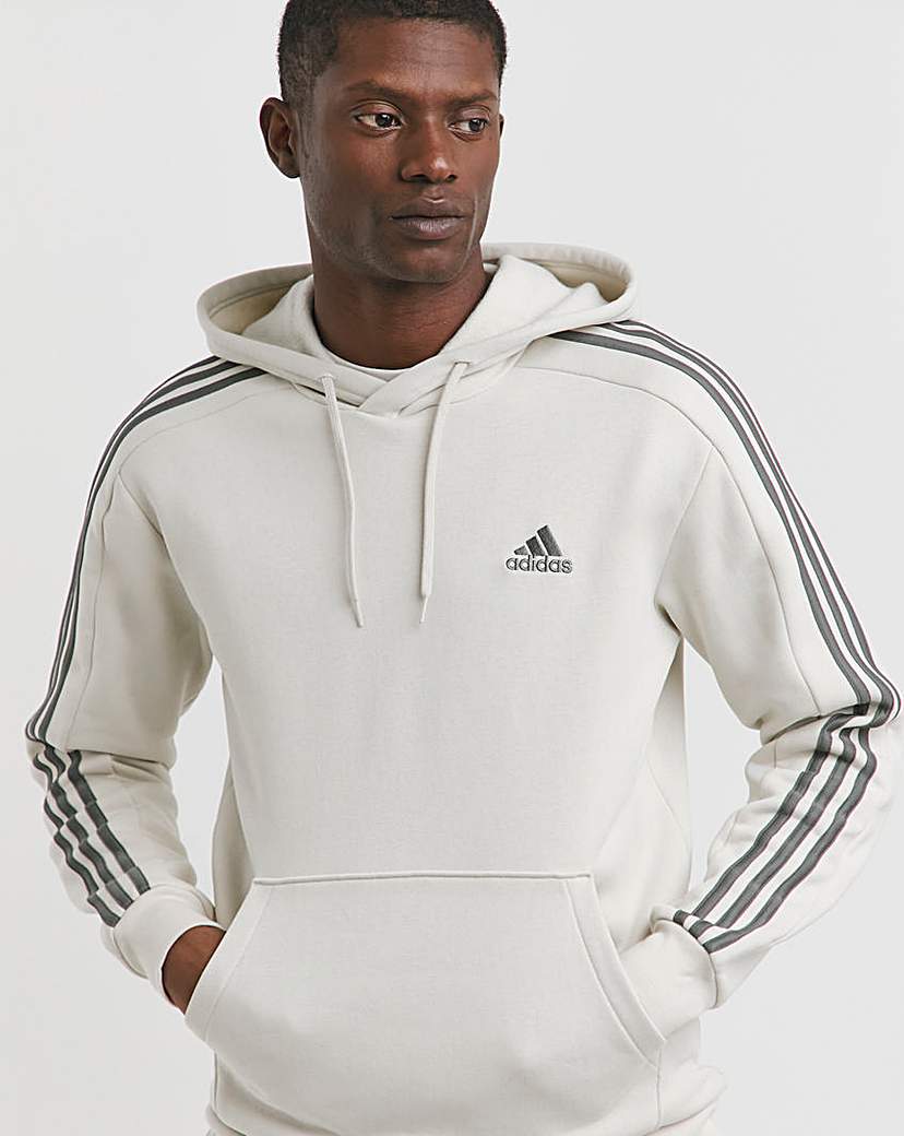 adidas 3 Stripes Fleece Hoodie