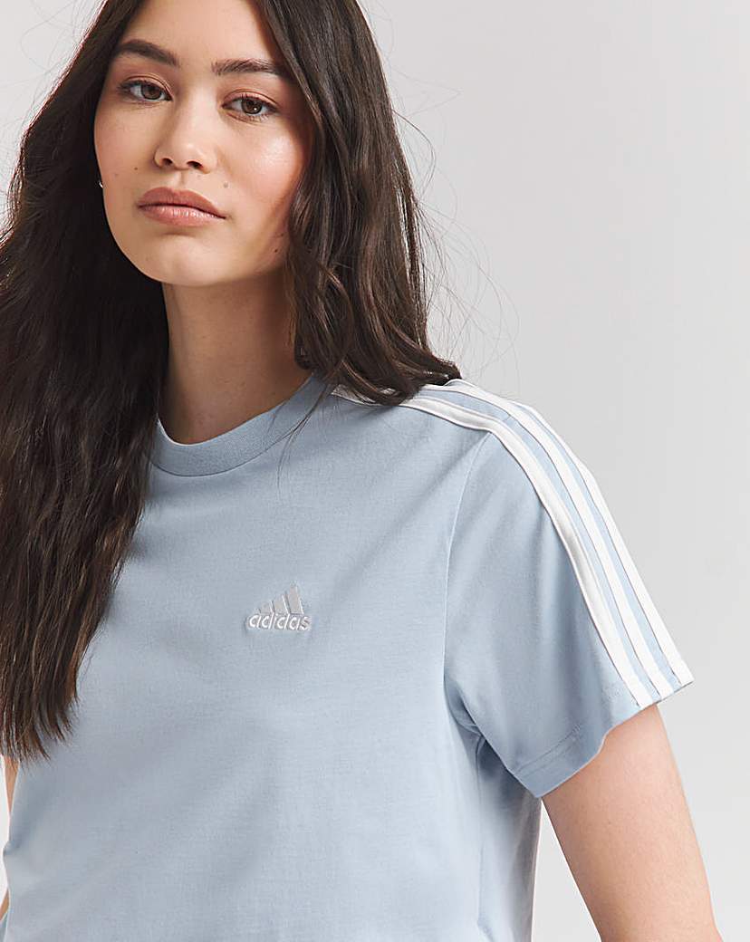 adidas 3 Stripes Crop Top