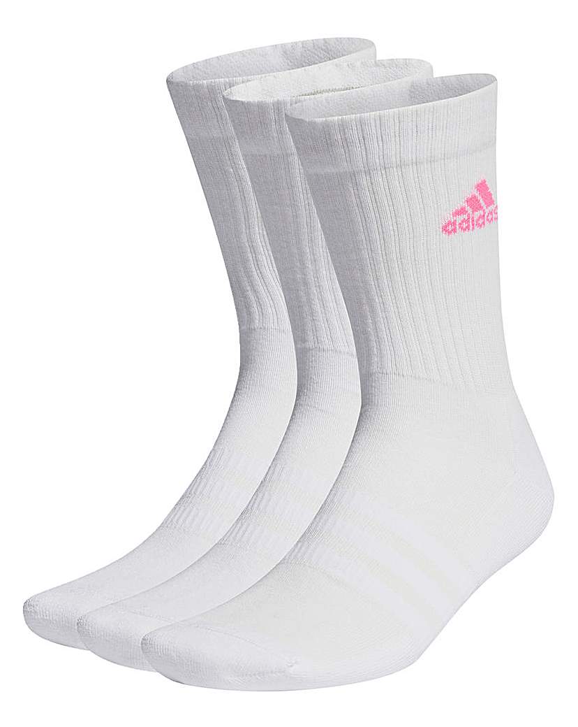 New In - adidas Cushioned Crew Socks 3pk