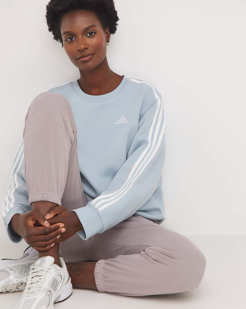 adidas Essentials 3 Stripes Sweatshirt