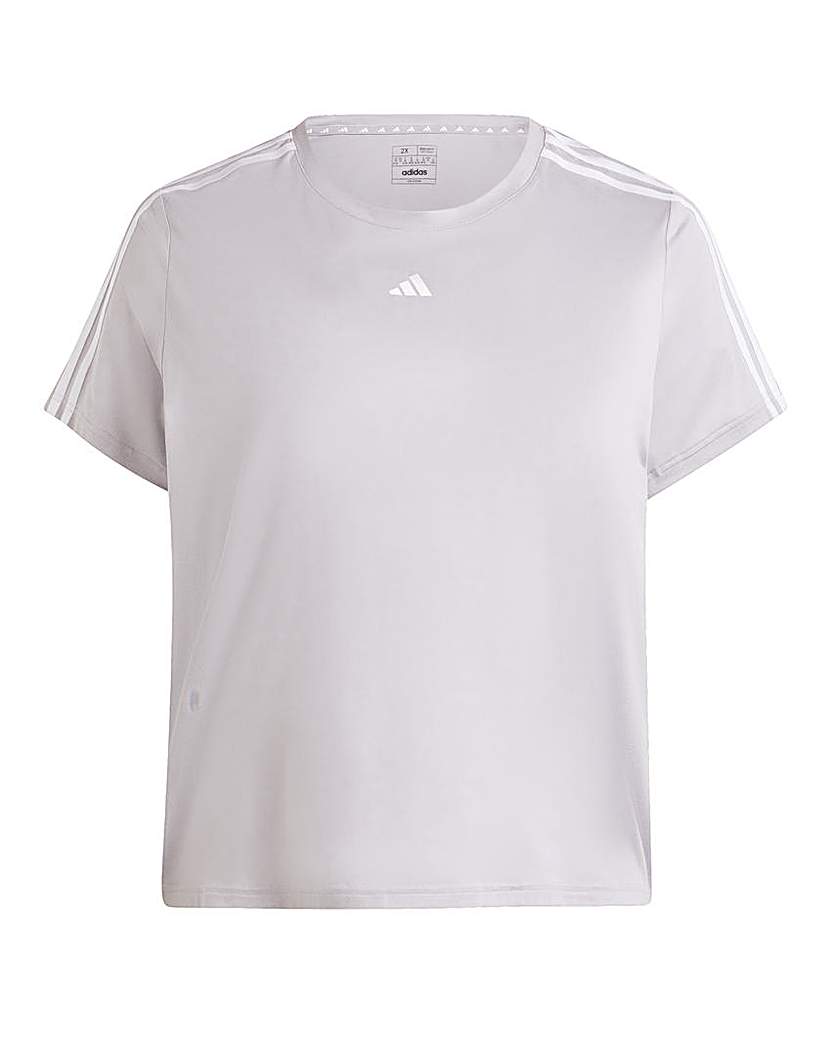 adidas 3 Stripes T-Shirt Plus Size