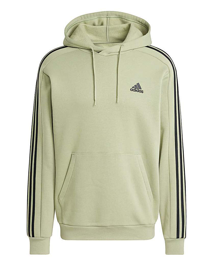 adidas 3 Stripes Fleece Hoodie