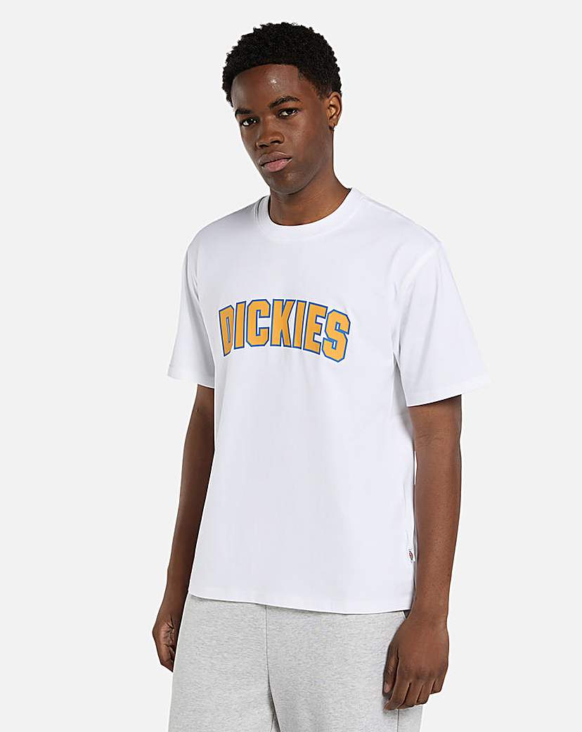 Dickies White Short Sleeve Aitkin T-Shirt - : Medium