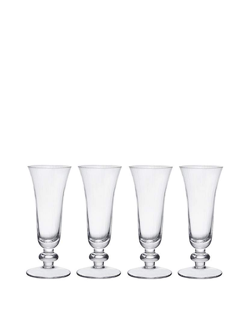 Mikasa Salerno Champagne Glass Set