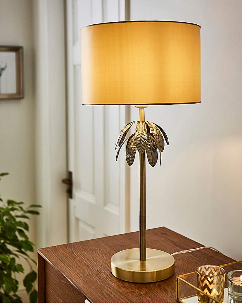 New In - Tropical Palm Tree Table Lamp