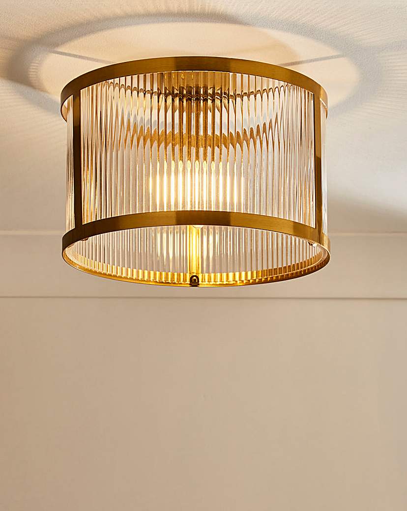 New In - Joanna Hope Serena Glass Celing Light