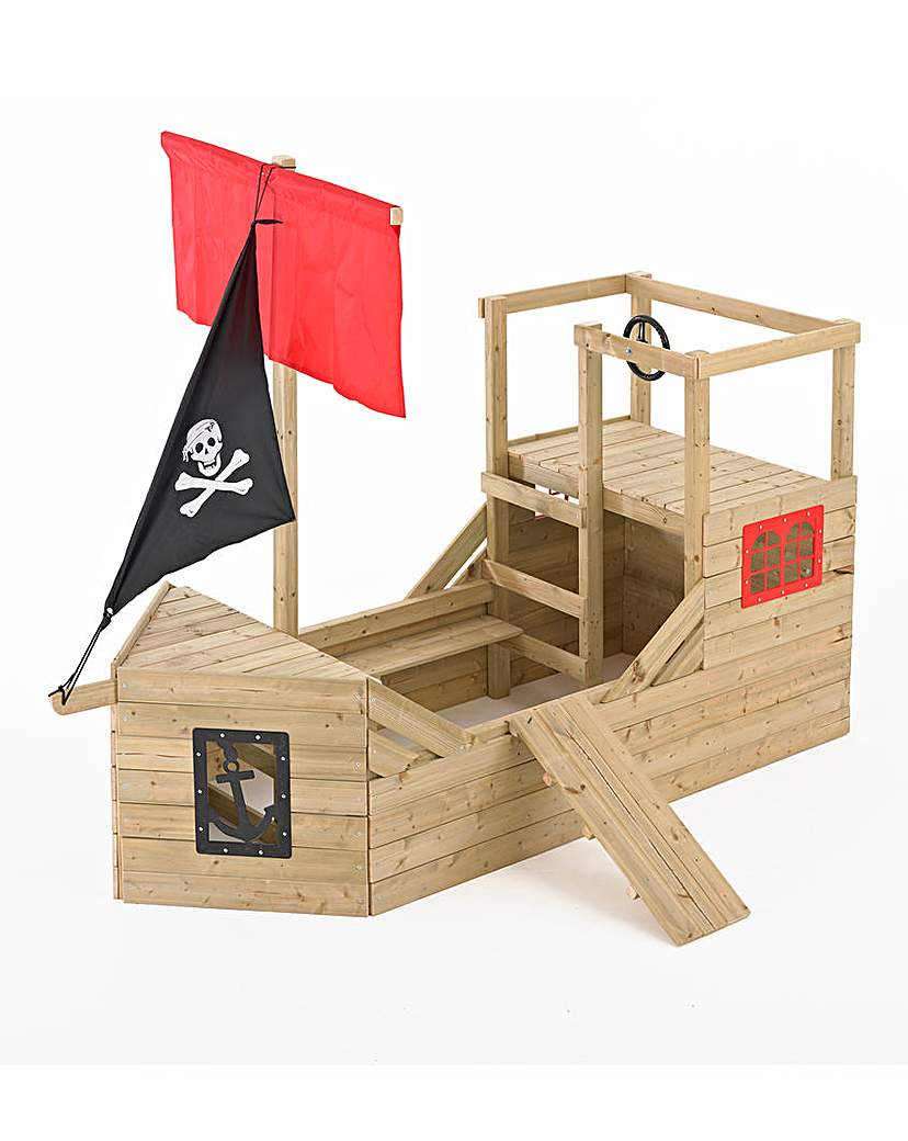 TP Pirate Galleon Wooden Playhouse