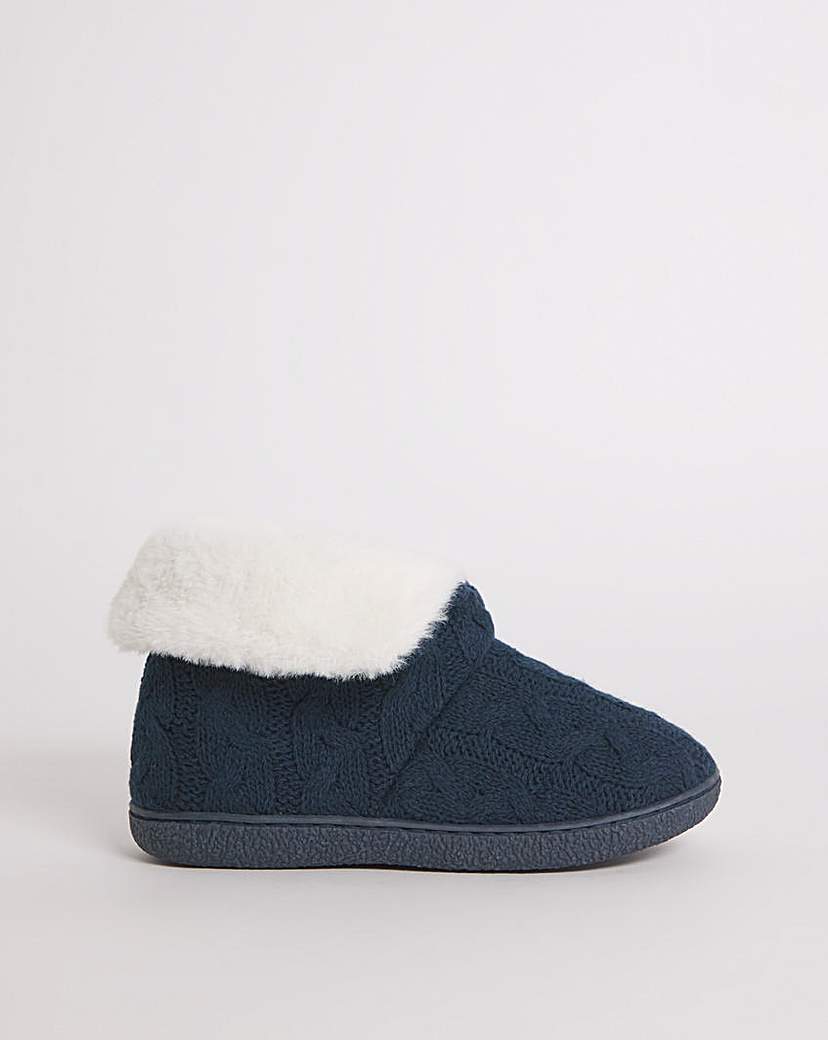 Cushion Walk Bootee Slipper E Fit