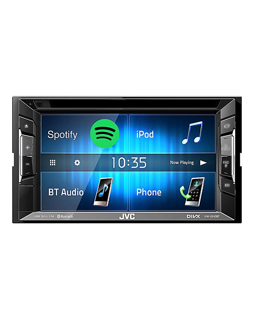 JVC KW-V240BT 2-DIN Car Stereo