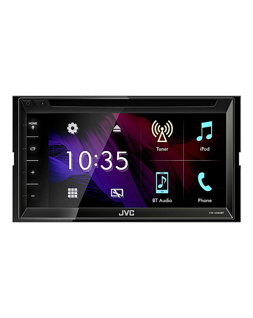 JVC KW-V340BT 2-DIN Car Stereo