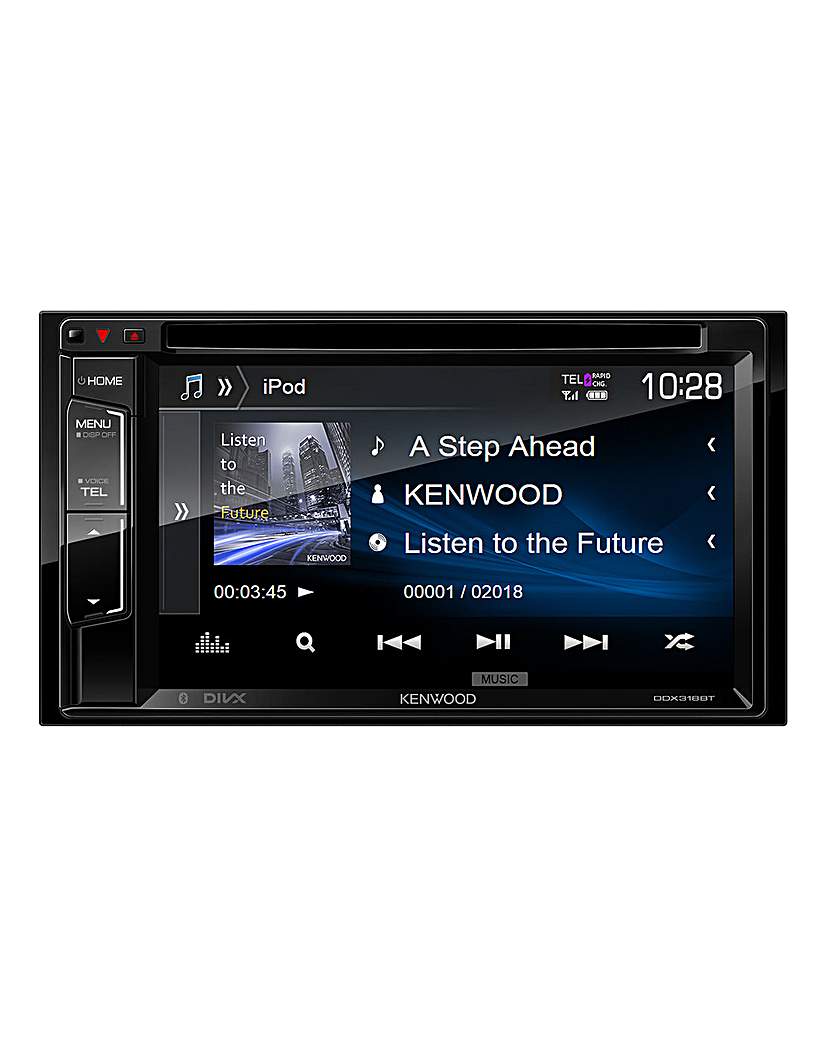 Kenwood DDX-318BT 2-DIN Car Stereo