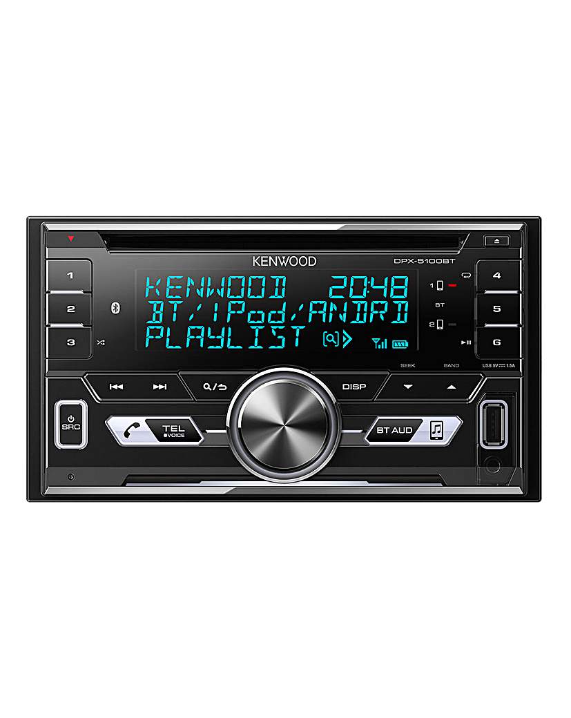 Kenwood DPX-5100BT 2-DIN Car Stereo