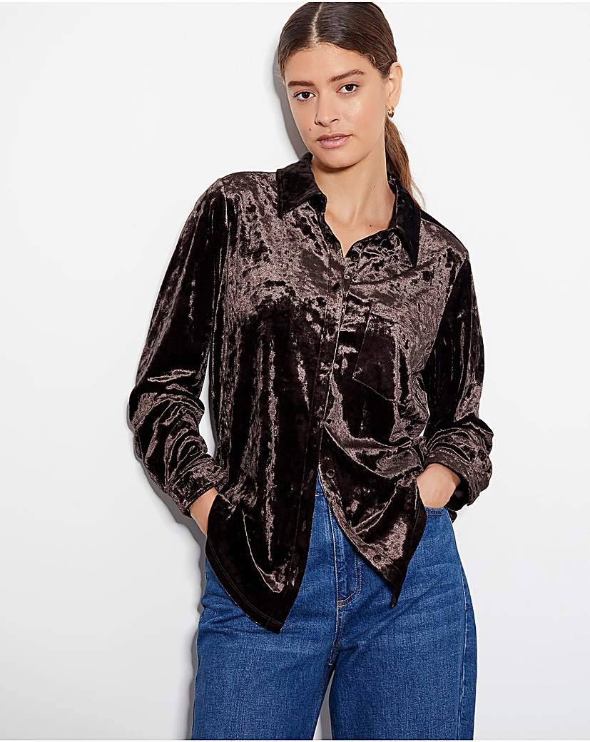 Monsoon Vida Velvet Shirt