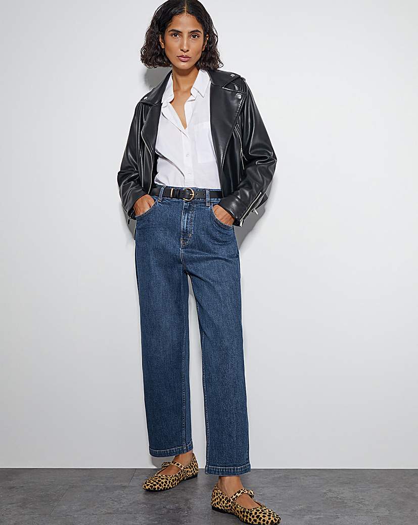 Monsoon Betty High Waist Barrel Jeans