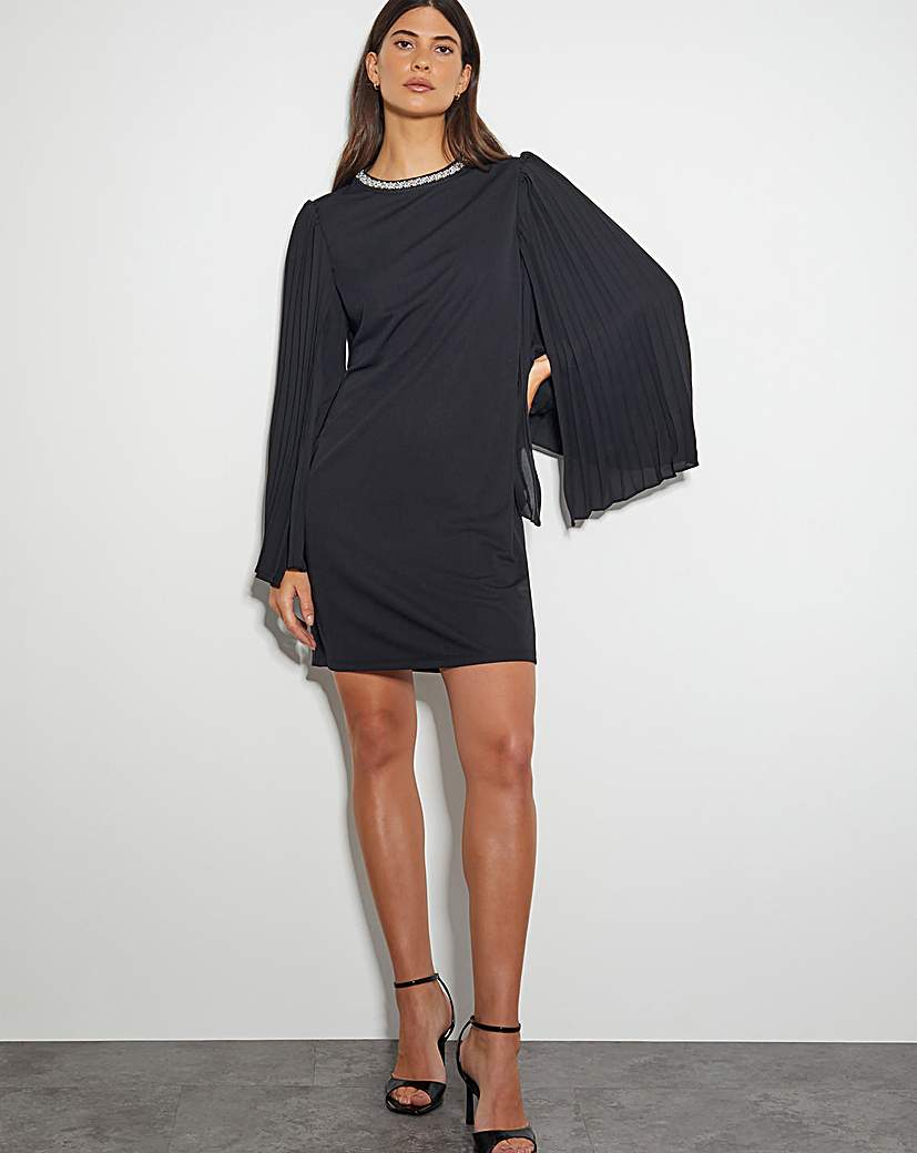 Monsoon Jaye Jewel Collar Tunic Dress