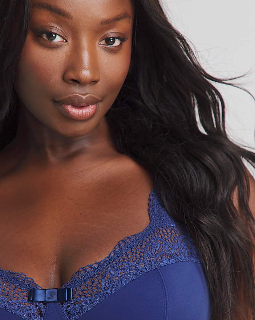 2 Pack Lottie Lace Navy/Blush Bras