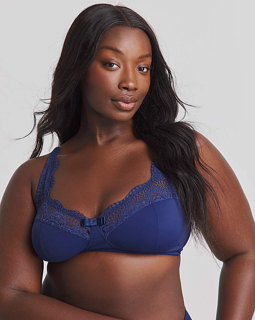 2 Pack Lottie Lace Navy/Blush Bras