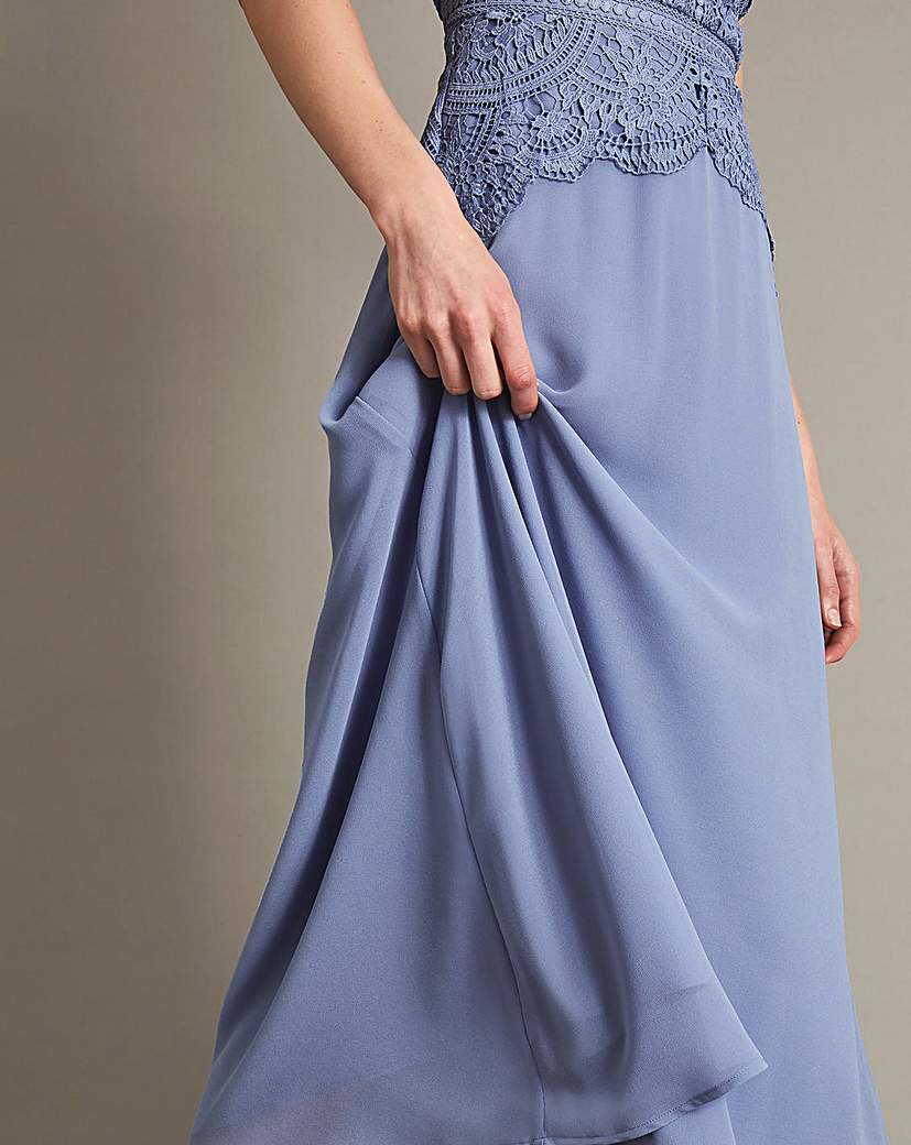 Monsoon Monica Lace Midi Dress