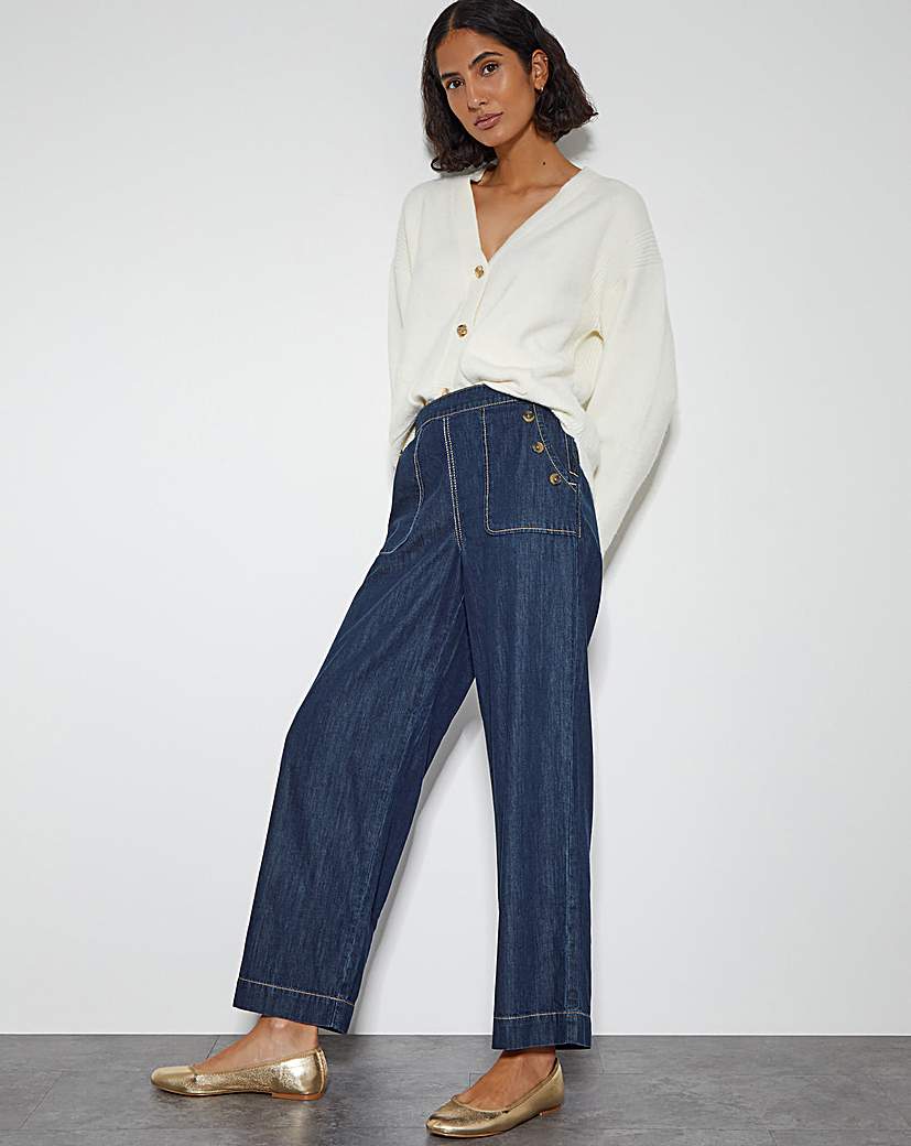 New In - Monsoon Harper Short-Length Crop Jeans