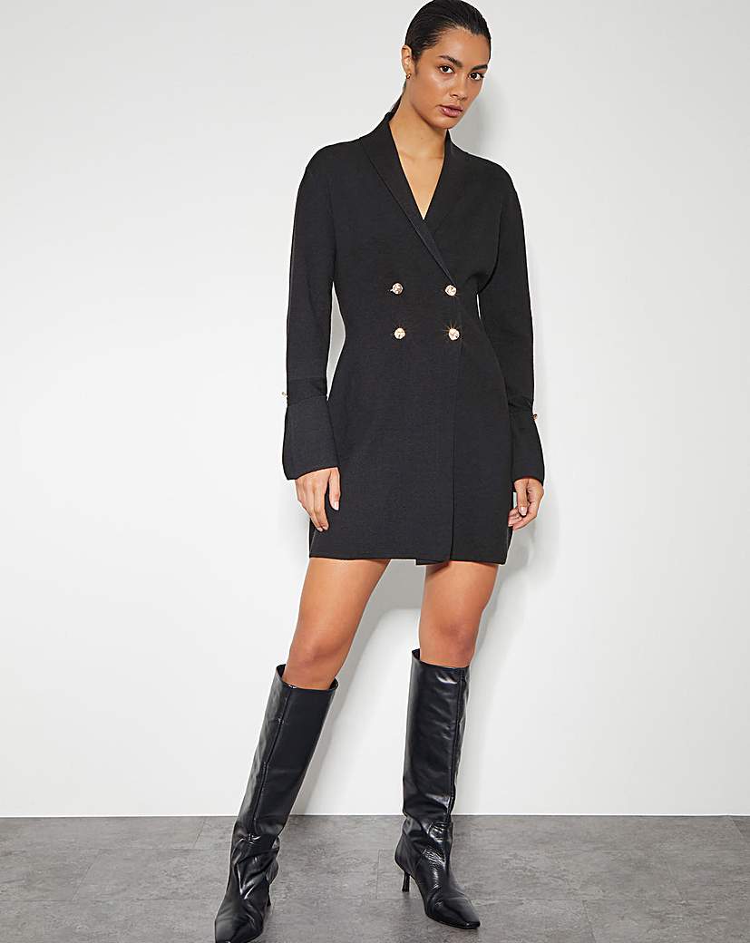 Monsoon Sia Knit Blazer Dress